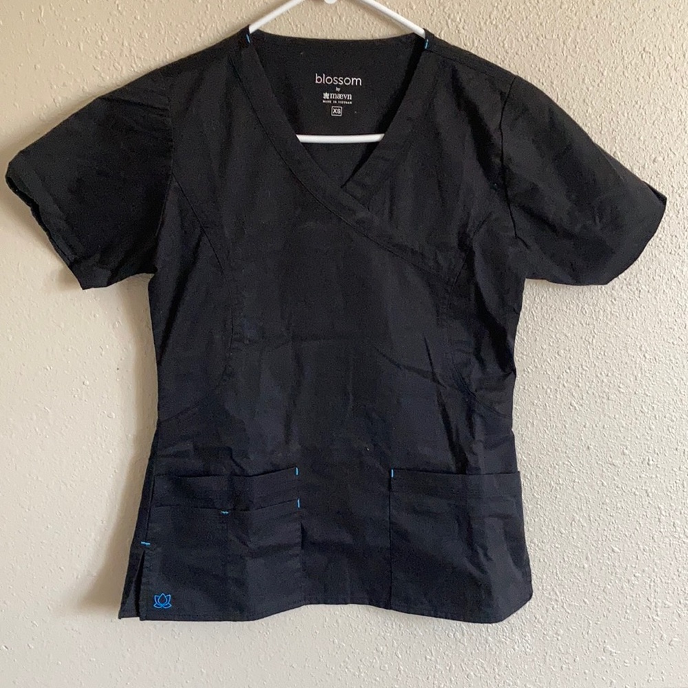 Black Maevn scrub top